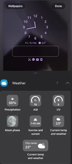 Cómo agregar widgets a la pantalla de bloqueo de Samsung