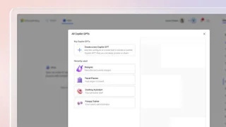 Microsoft, kullanıcıların GPTye benzer şekilde Copilot sohbet robotunun kendi sürümlerini oluşturmalarına izin verecek