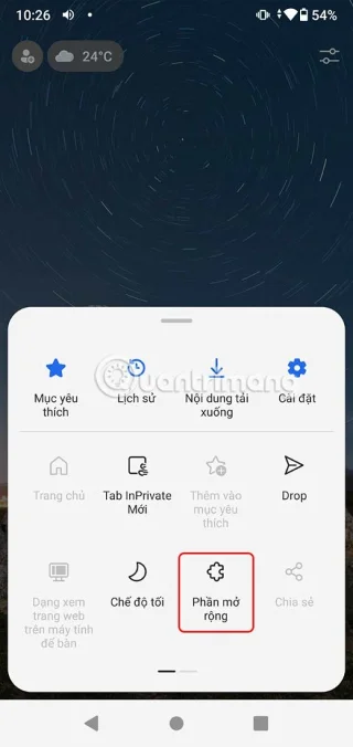 Hoe installeer ik de Microsoft Edge-extensie op Android?
