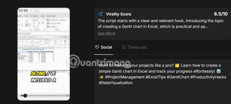 Como criar IA para YouTube Shorts a partir de vídeos do YouTube no Reap