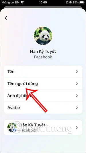 Instruções para alterar o ID do Facebook, alterar o novo endereço do Facebook