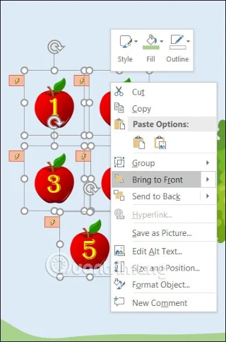 Hoe maak je een appelplukspel in PowerPoint