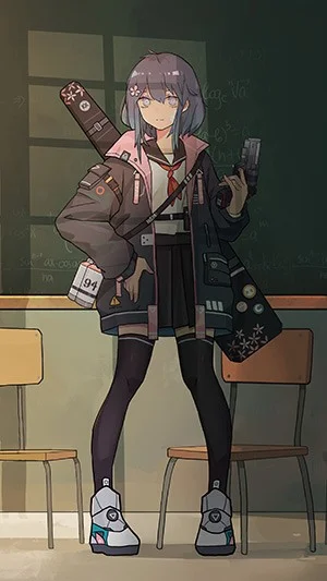 Anime-meisjesfoto's, Anime-meisjesfoto's van vele genres voor telefoons