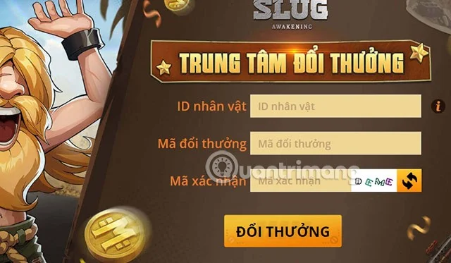 Code Metal Slug Awakening, code Rambo Dwarf VNG