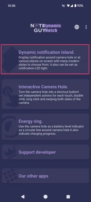 Dynamic Island를 Android 폰으로 가져오는 방법