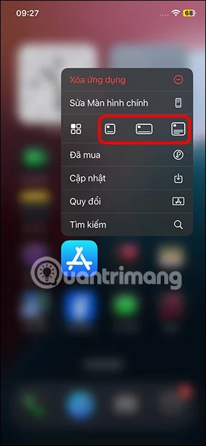 Cómo cambiar el tamaño de los widgets directamente en la pantalla de inicio de iOS 18