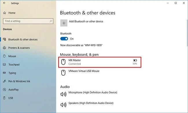 WindowsでBluetoothデバイスのバッテリー残量を確認する方法
