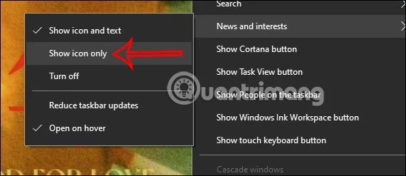 Cómo mostrar el widget del tiempo en la barra de tareas de Windows 10