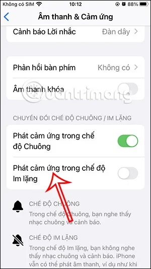 무음 모드에서 iPhone 진동을 끄는 방법