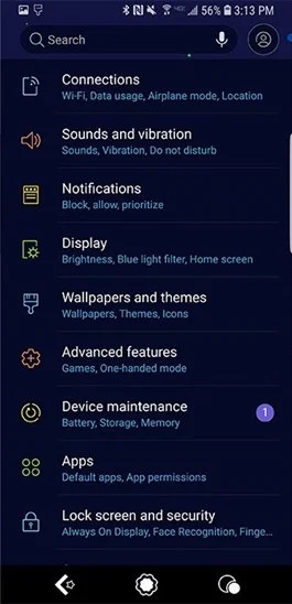 17 teme frumoase pentru telefoanele Samsung