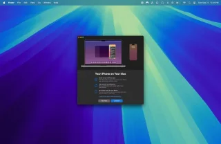 IPhone 화면을 Mac으로 미러링하기 위해 iPhone 미러링을 설정하는 방법