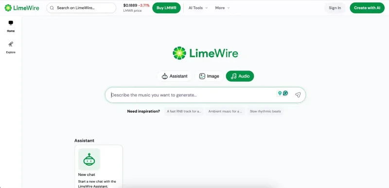 LimeWire duikt weer op als AI-beeldgenerator
