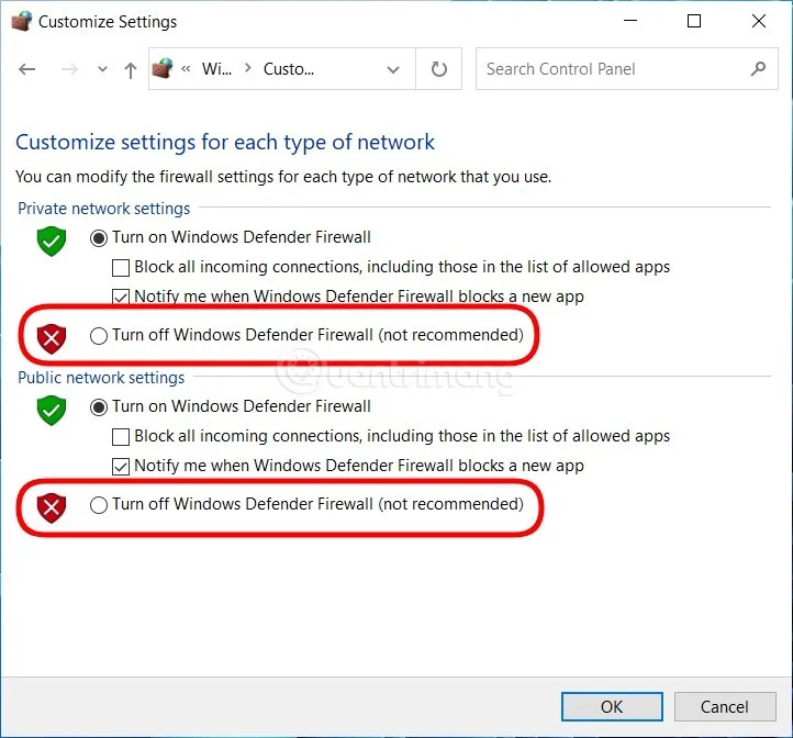 3 formas de desactivar el firewall de Windows 10