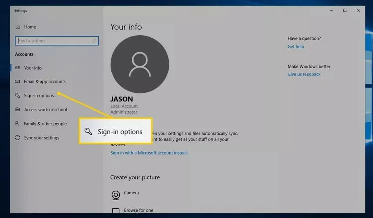 Cómo configurar una contraseña para una computadora con Windows 10, cómo cambiar la contraseña de Win 10