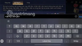 How to write color letters in Lien Quan Mobile