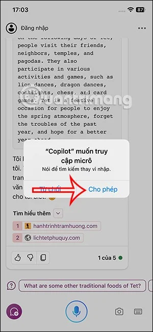 휴대폰에서 Microsoft Copilot을 사용하는 방법