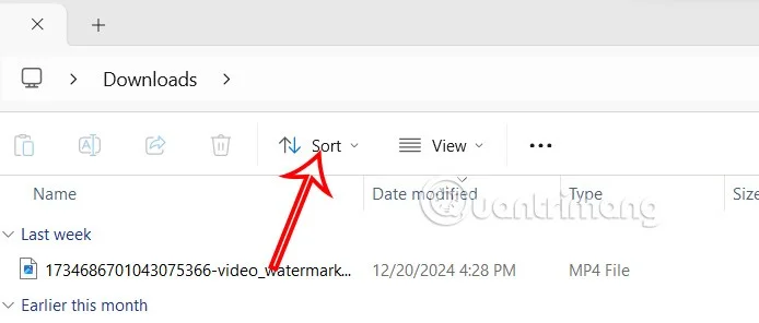 How to turn off file groups in Downloads Windows 11 How to turn off file groups in Downloads Windows 11