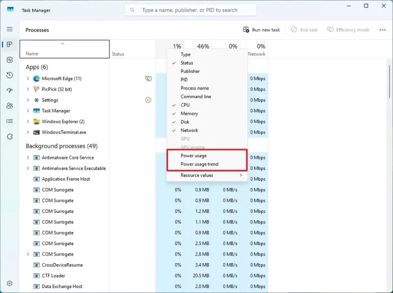 How to check which apps use a lot of battery on Windows 11