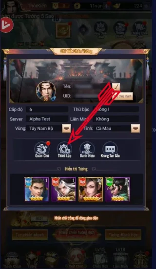 Pełny kod najnowszej wersji Luc Tung Tam Quoc i instrukcje dotyczące wykorzystania kodu