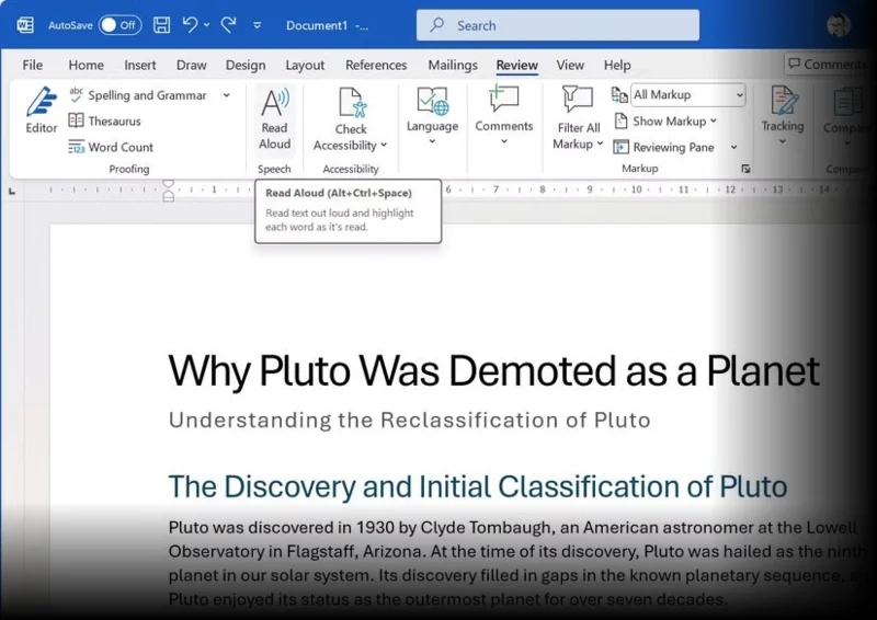 Trucos de Microsoft Word para ayudarte a superar tu bloqueo de escritura