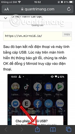 Cómo escribir notas directamente en las páginas web de Safari