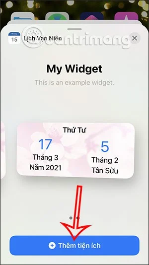 So zeigen Sie den Mondkalender einfach auf dem iPhone-Sperrbildschirm an