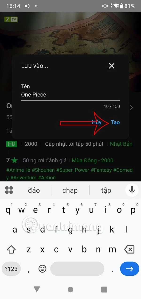 AnimeVsub'da anime video oynatma listeleri oluşturma talimatları