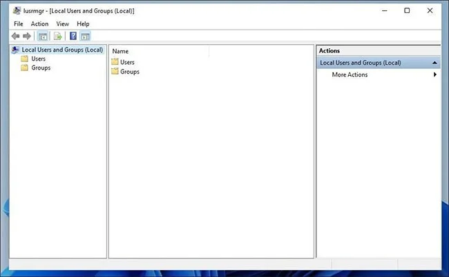 Windows 11 ve 10 Home'da Yerel Kullanıcı ve Grup Yönetimi nasıl etkinleştirilir