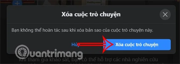 How to permanently delete a group on Messenger