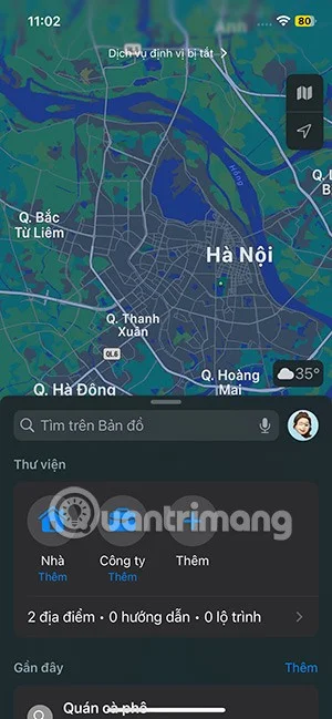 Hoe u de tool 'Zoek hier' op Apple Maps gebruikt
