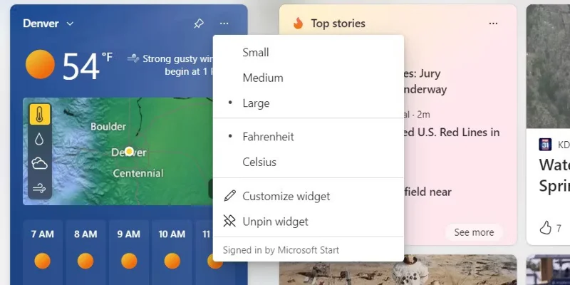 How to disable lock screen widgets on Windows 11