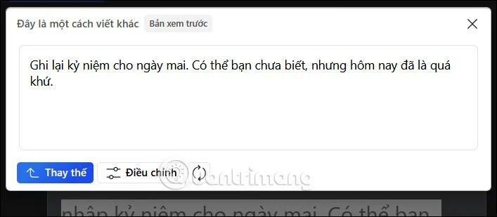 Microsoft Edge'de Copilot kullanarak metin nasıl yeniden yazılır