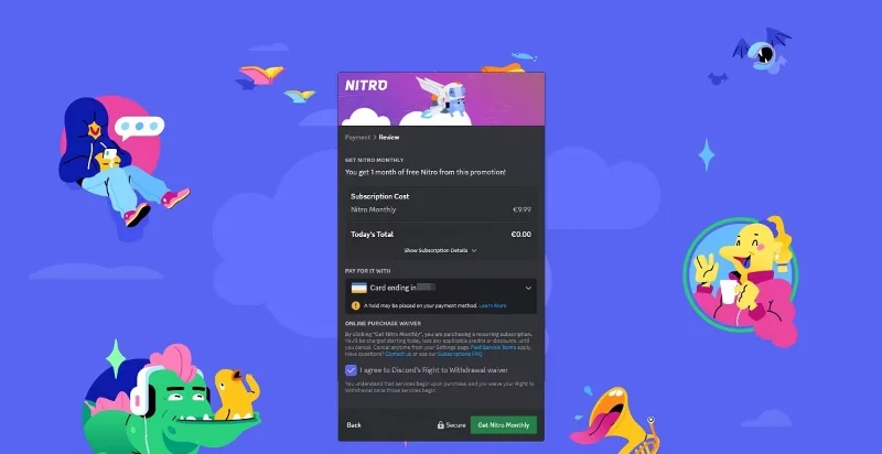 Cómo conseguir un mes de Discord Nitro gratis con Opera GX