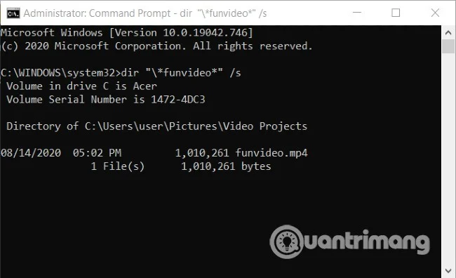 How to find and open files using Command Prompt