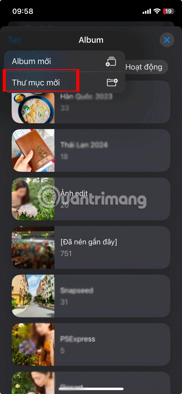 Cómo organizar fotos en el iPhone