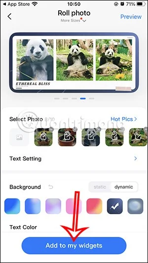 iPhone에서 움직이는 사진 위젯을 만드는 방법