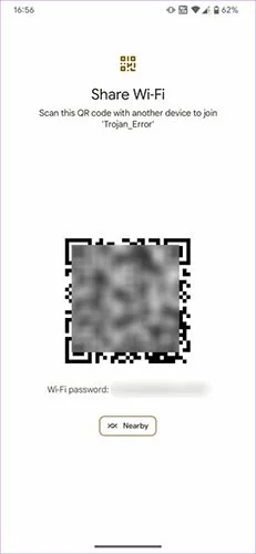 iPhone과 Android 간에 WiFi 비밀번호 공유