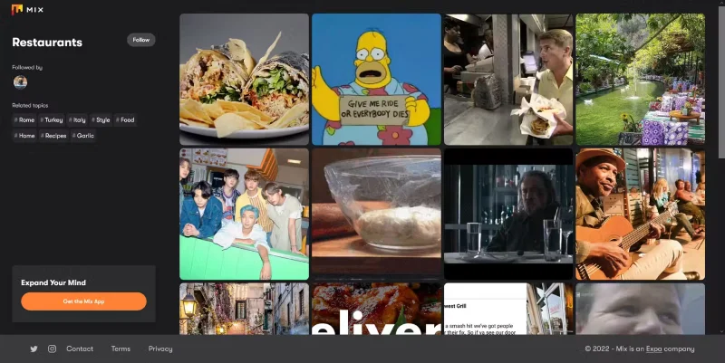 Las 7 mejores alternativas a Pinterest