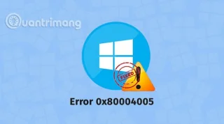 Hoe foutcode 0x80004005 te verhelpen
