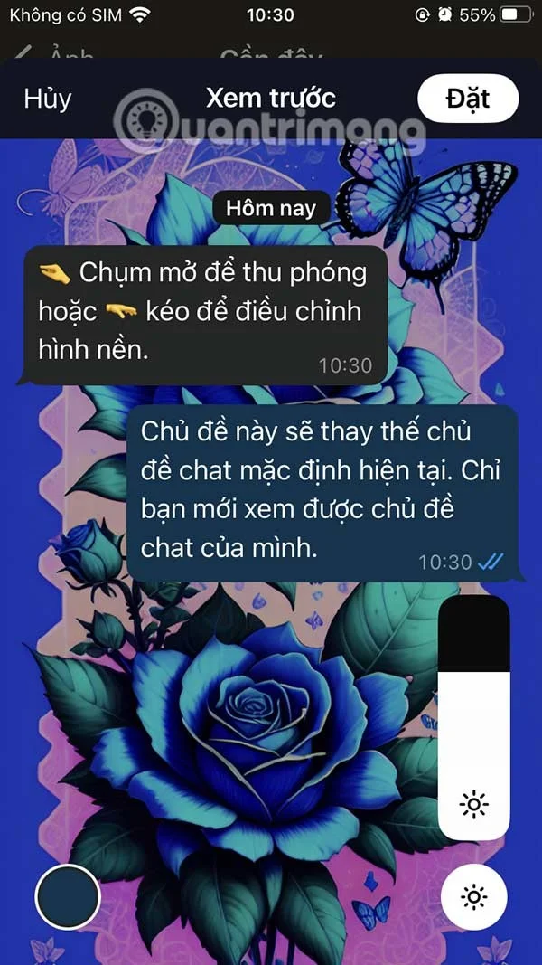 Instrucciones para configurar el fondo de pantalla del chat en WhatsApp