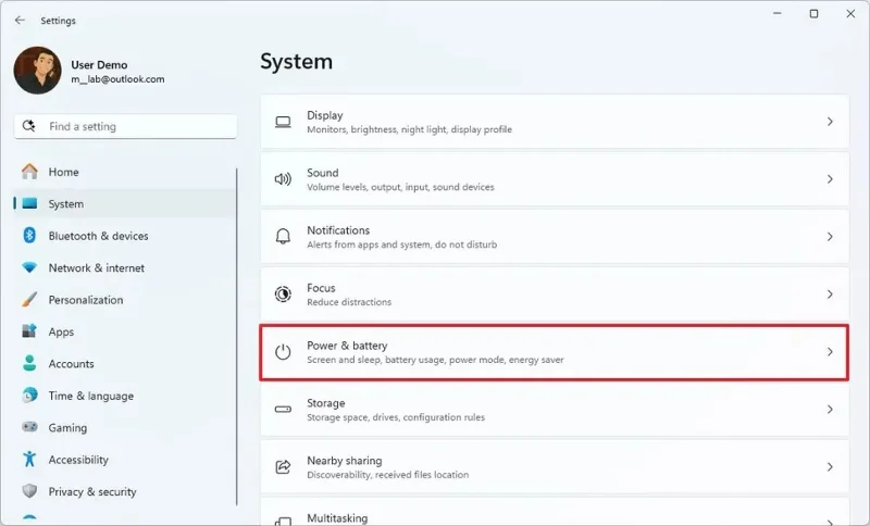 How to check which apps use a lot of battery on Windows 11