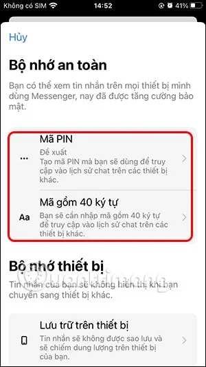 Cómo habilitar el cifrado de extremo a extremo en Messenger