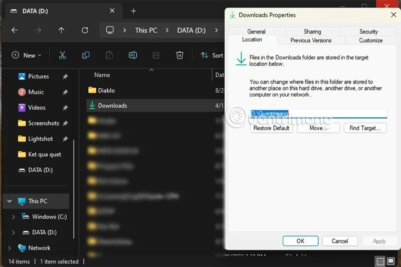 How to move Download folder to another drive on Windows 11 How to move Download folder to another drive on Windows 11