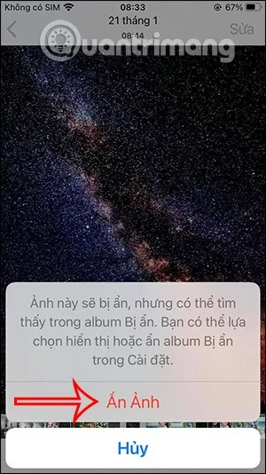 Cum să ascunzi imagini pe iPhone fără aplicație