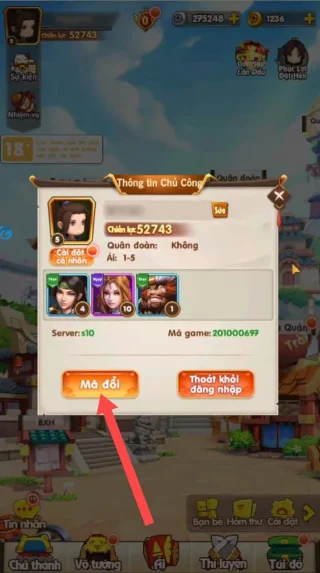 Último código del personaje principal Clash Clash