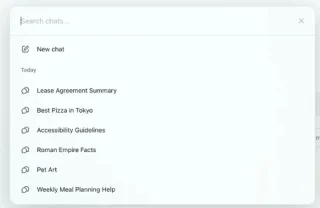Cómo buscar contenido de chat en ChatGPT