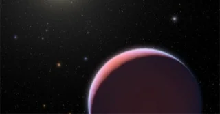 Planeet zo licht als suikerspin