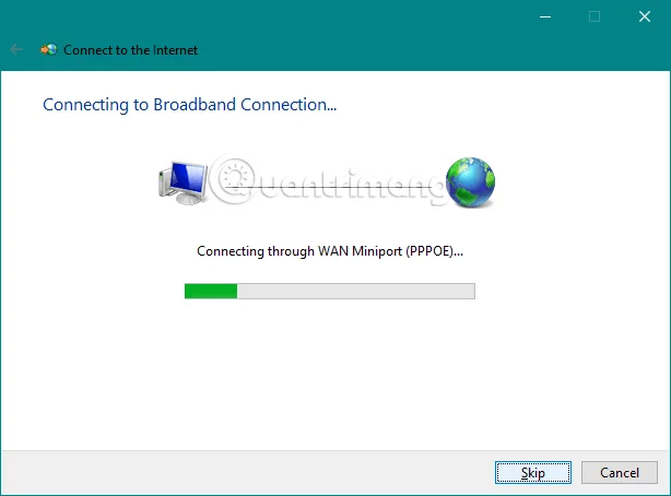 How to Set Up and Use a PPPoE Internet Connection on Windows 10