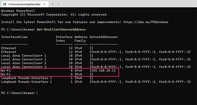 6 Ways to Check Which DNS Server is Being Used in Windows 11