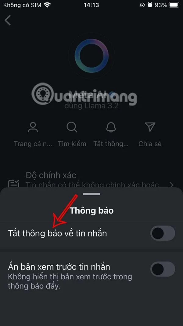 Hoe Meta AI op Messenger, Facebook en Instagram uit te schakelen